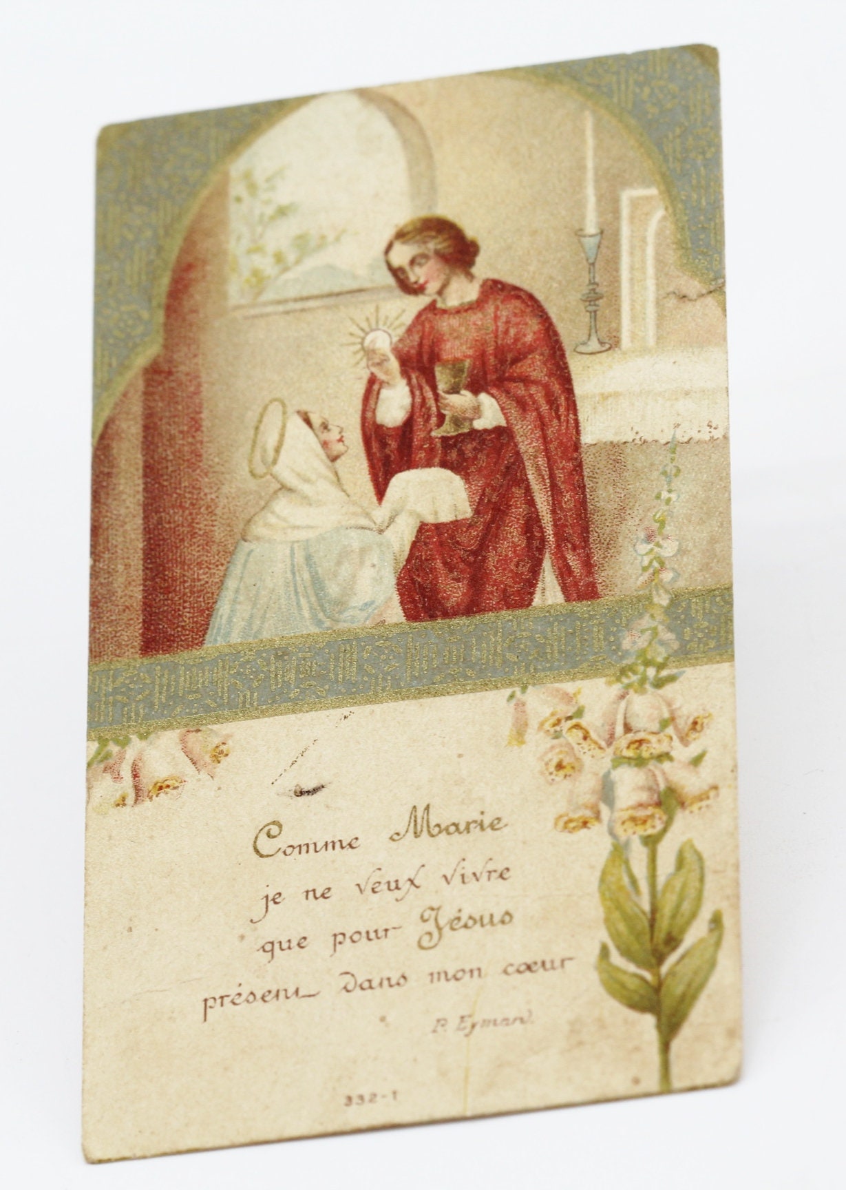 Ancienne Image Pieuse