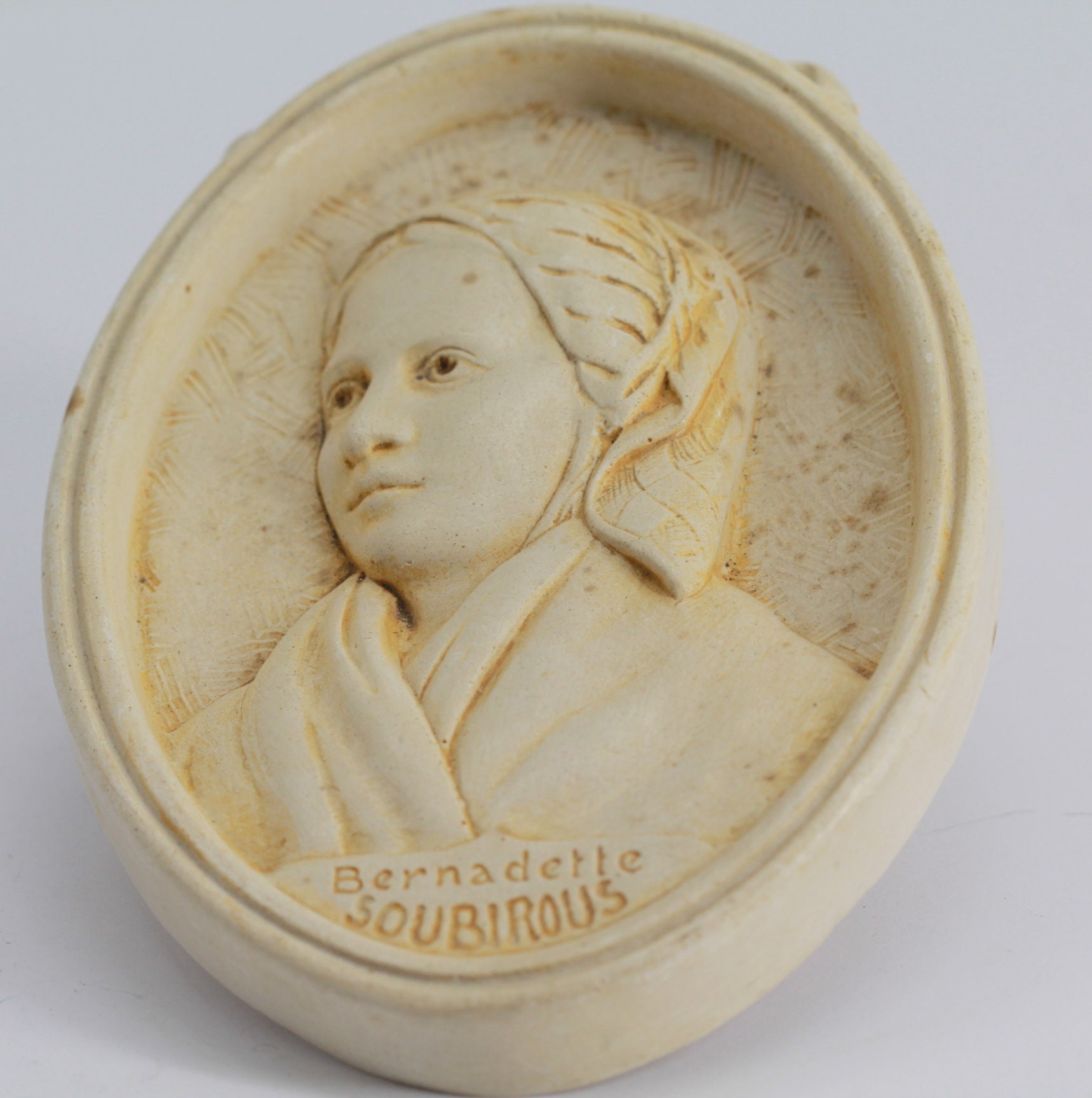 Reliquaire en Plâtre Bernadette Soubirous