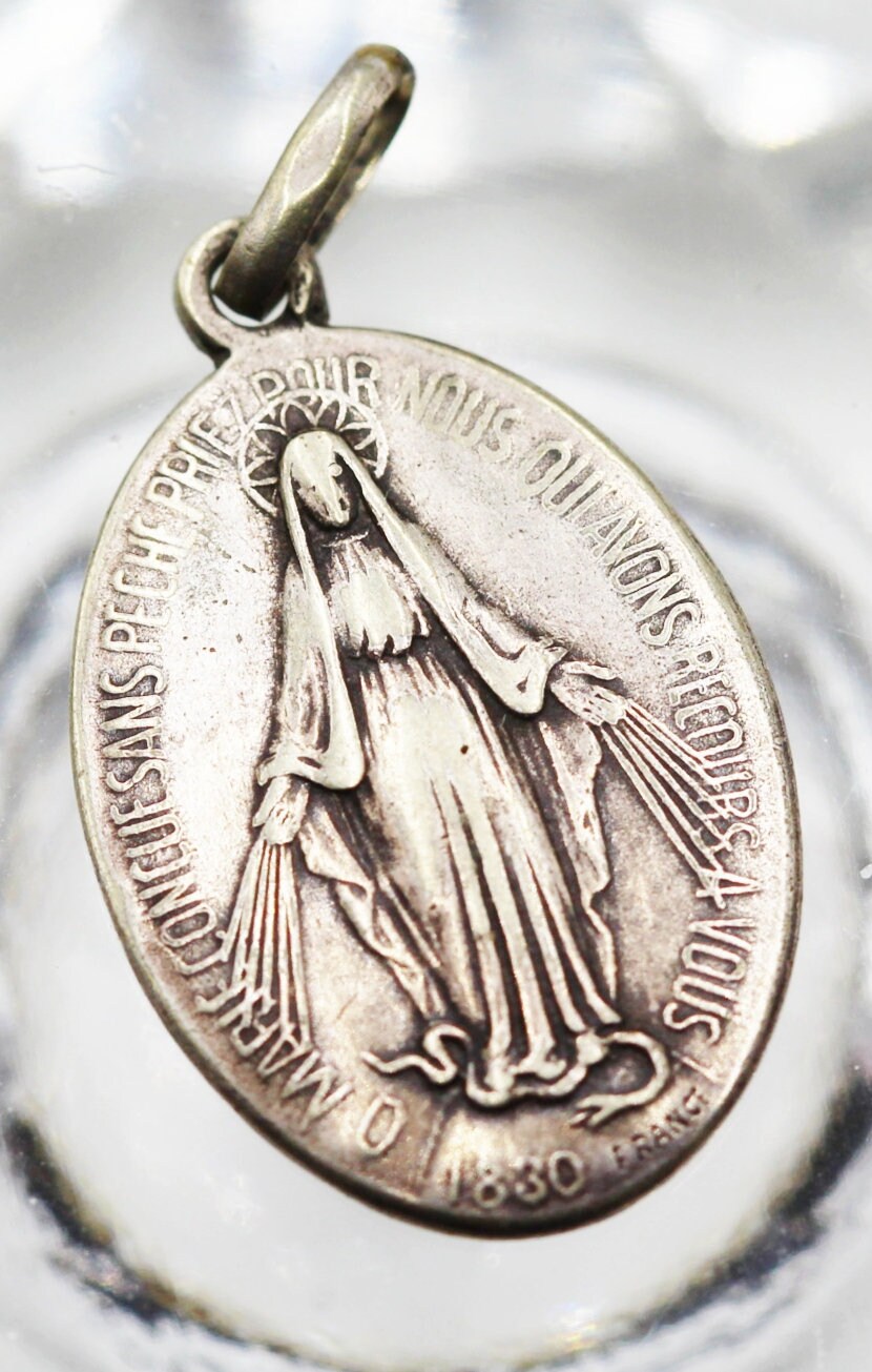 Ancienne Médaille Miraculeuse Vierge Marie