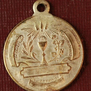 rare communion medal