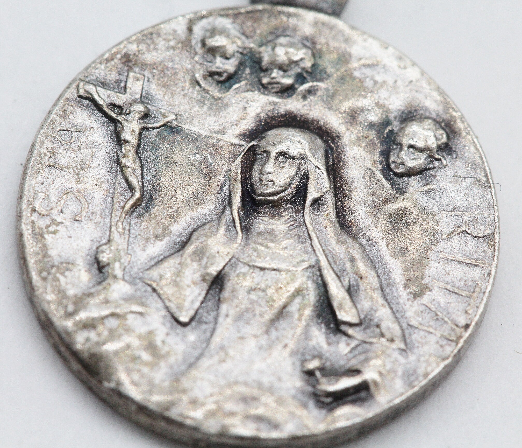 Ancienne Médaille Sainte Rita Patronne Des Causes Désespérées