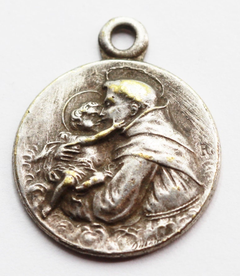 Rare Médaille Saint Antoine de Padoue