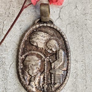 Pilgrimage lourdes medal