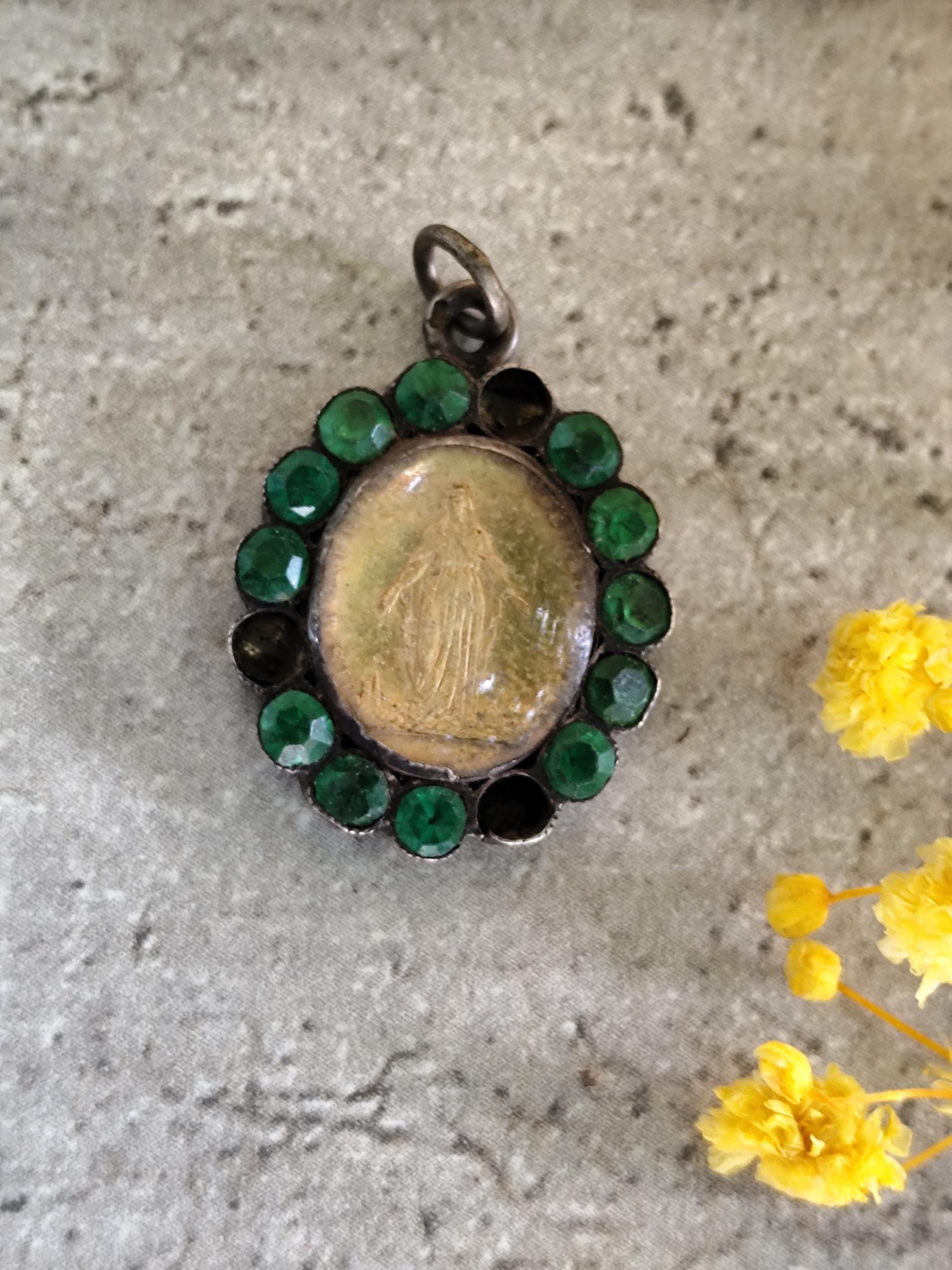 Virgin mary medal