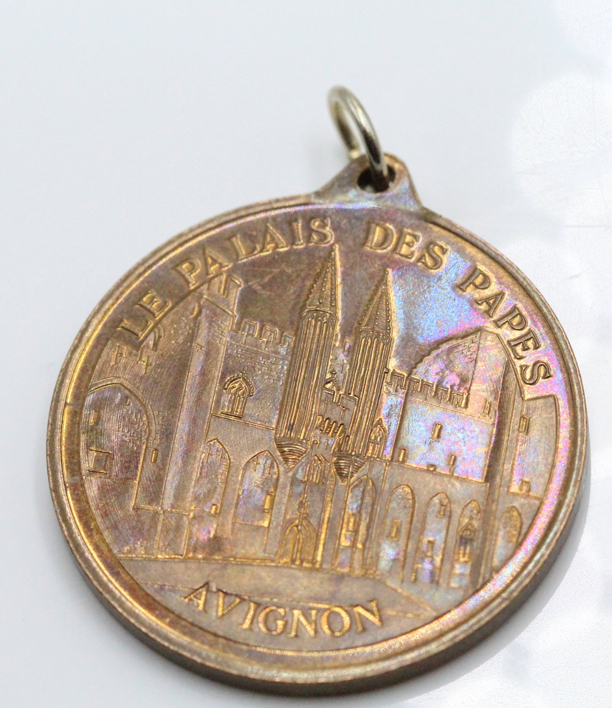 Rare Grande Médaille Le Palais Des Papes