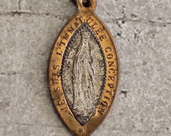 Our Lady of Lourdes Basilica Medal - Etsy