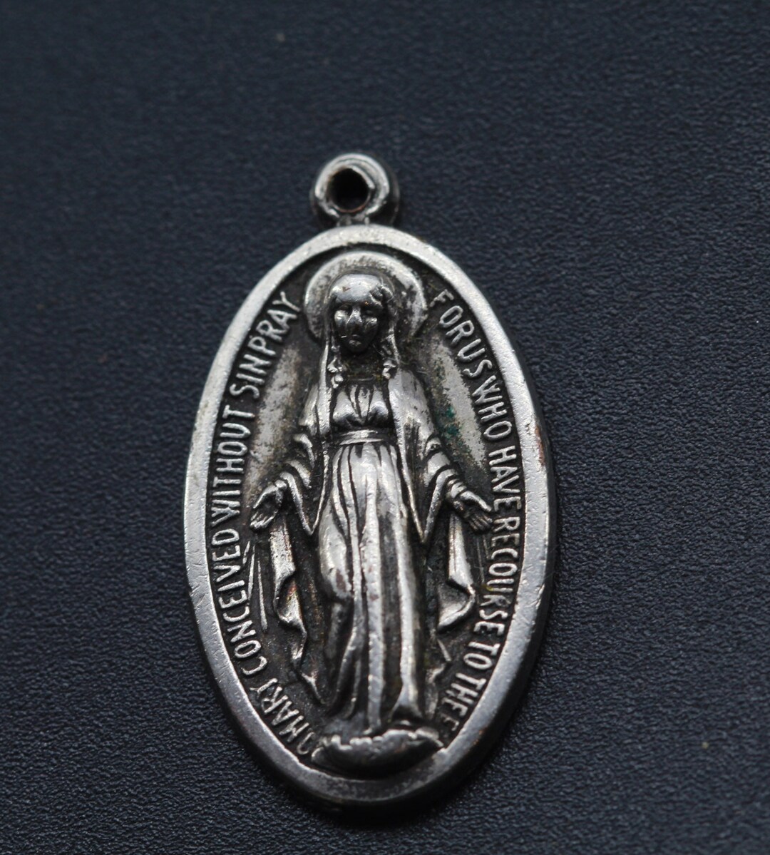 Virgin Mary Miraculous Medal - Etsy