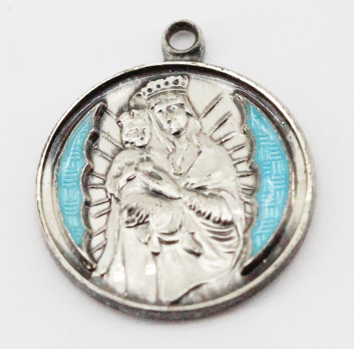 Rare médaille Saint Anne de Beaupré Etsy France