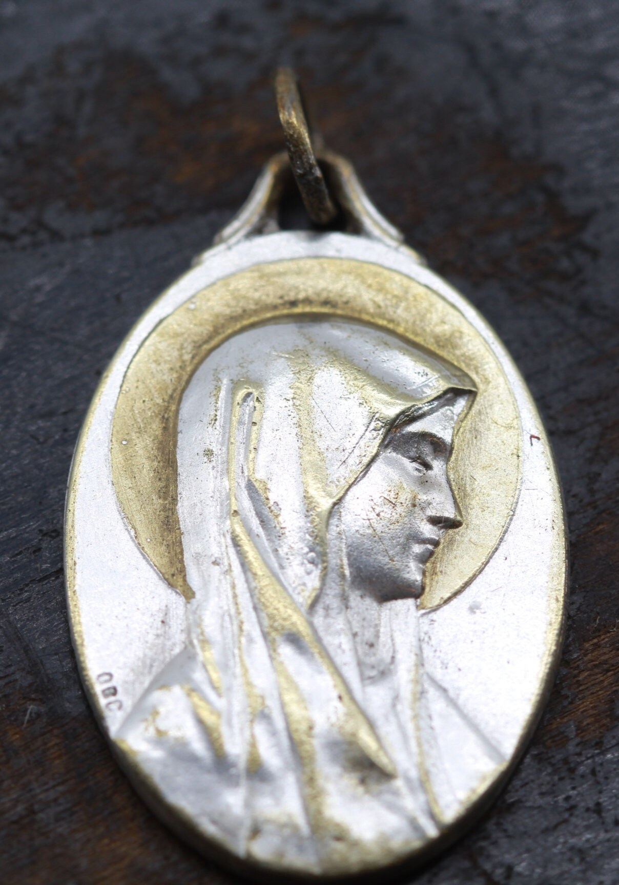 Rare Médaille Notre Dame de Lourdes