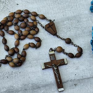 Wooden rosary