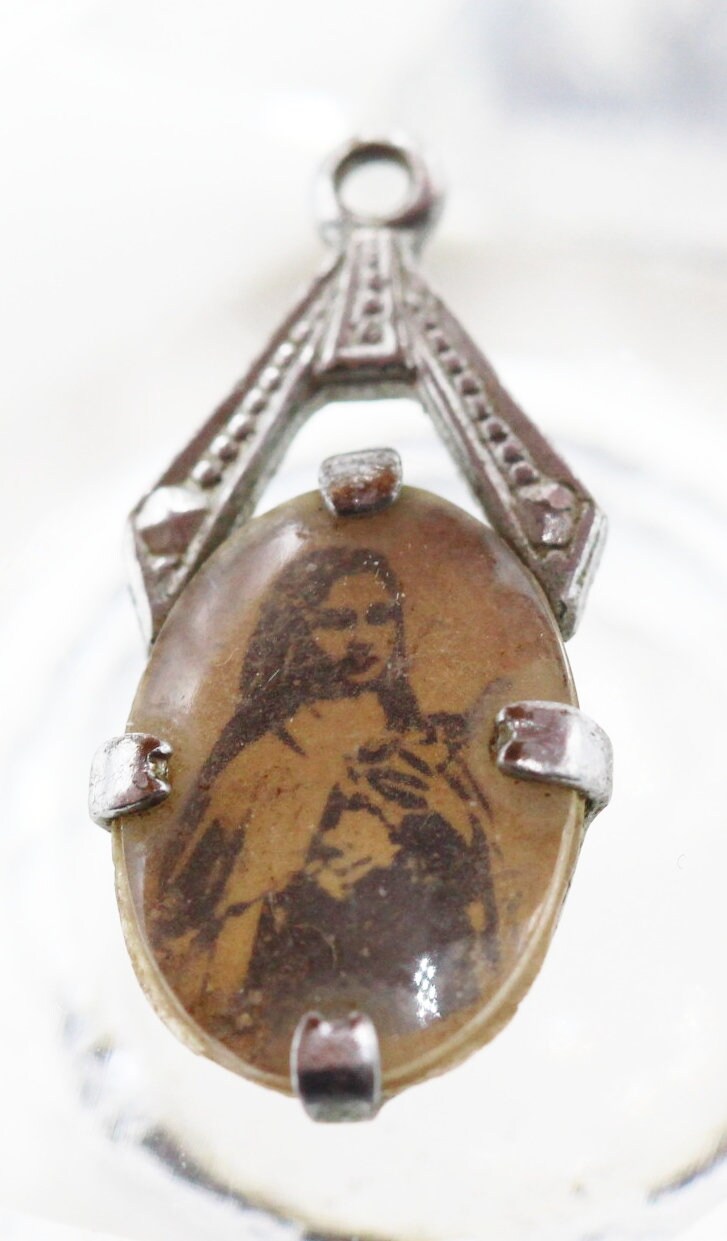 Rare Ancienne Médaille Sainte Thérèse