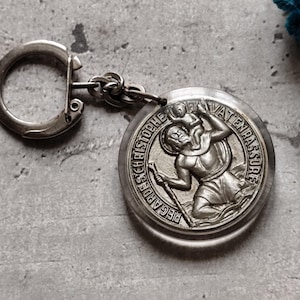 saint Christopher keychain