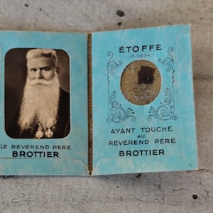 relique ayant touché au révérend père brottier