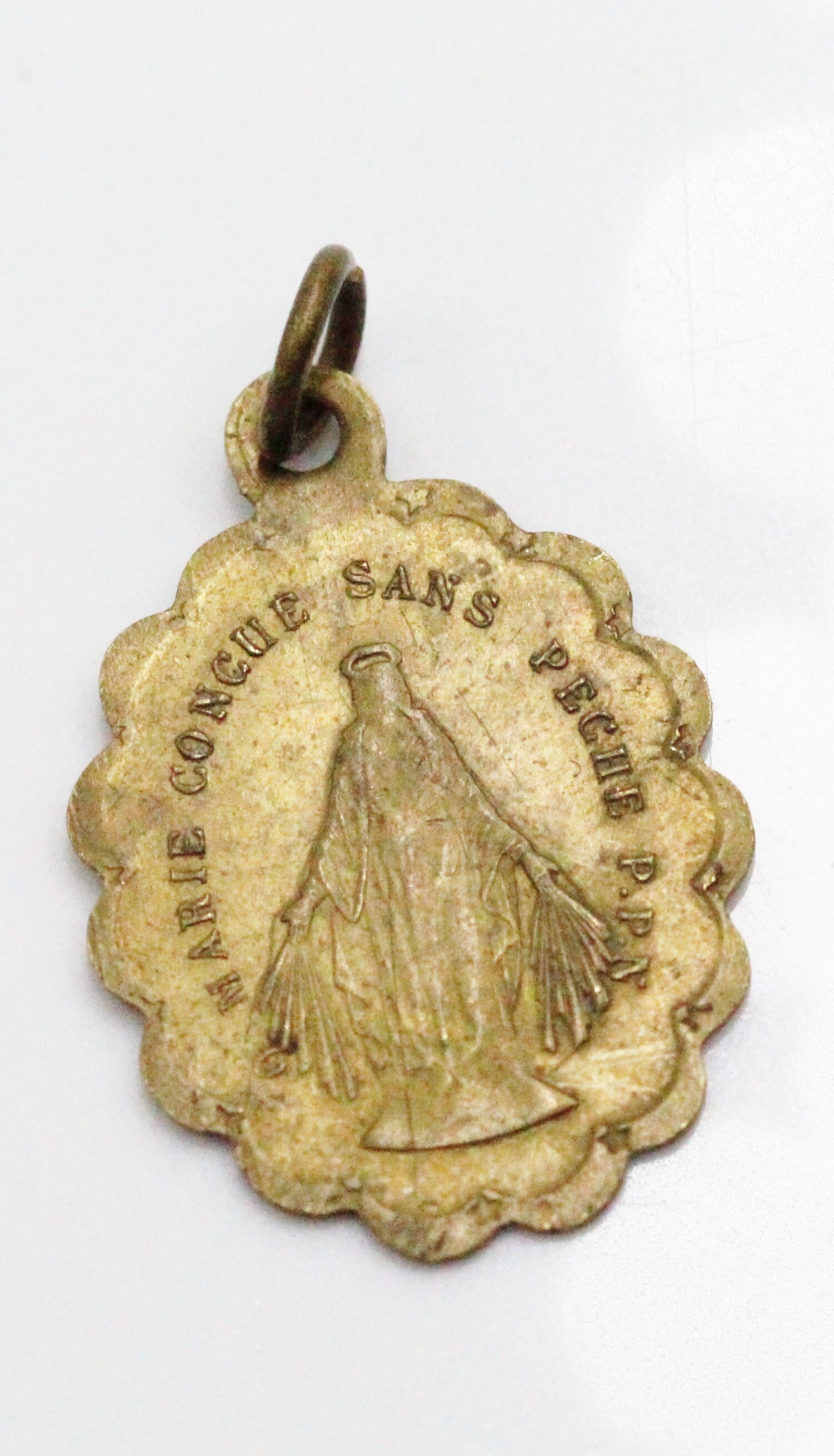 Ancienne Médaille Vierge Marie