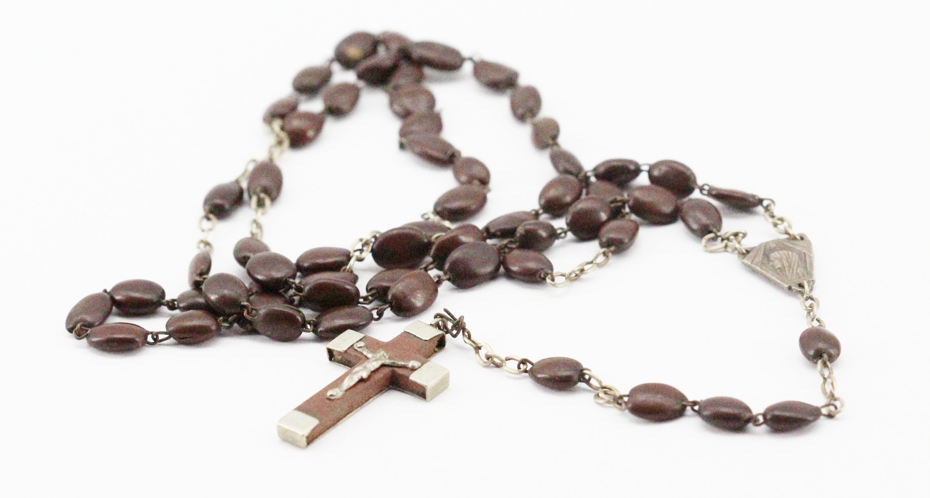 Antique Chapelet Notre Dame de Lourdes