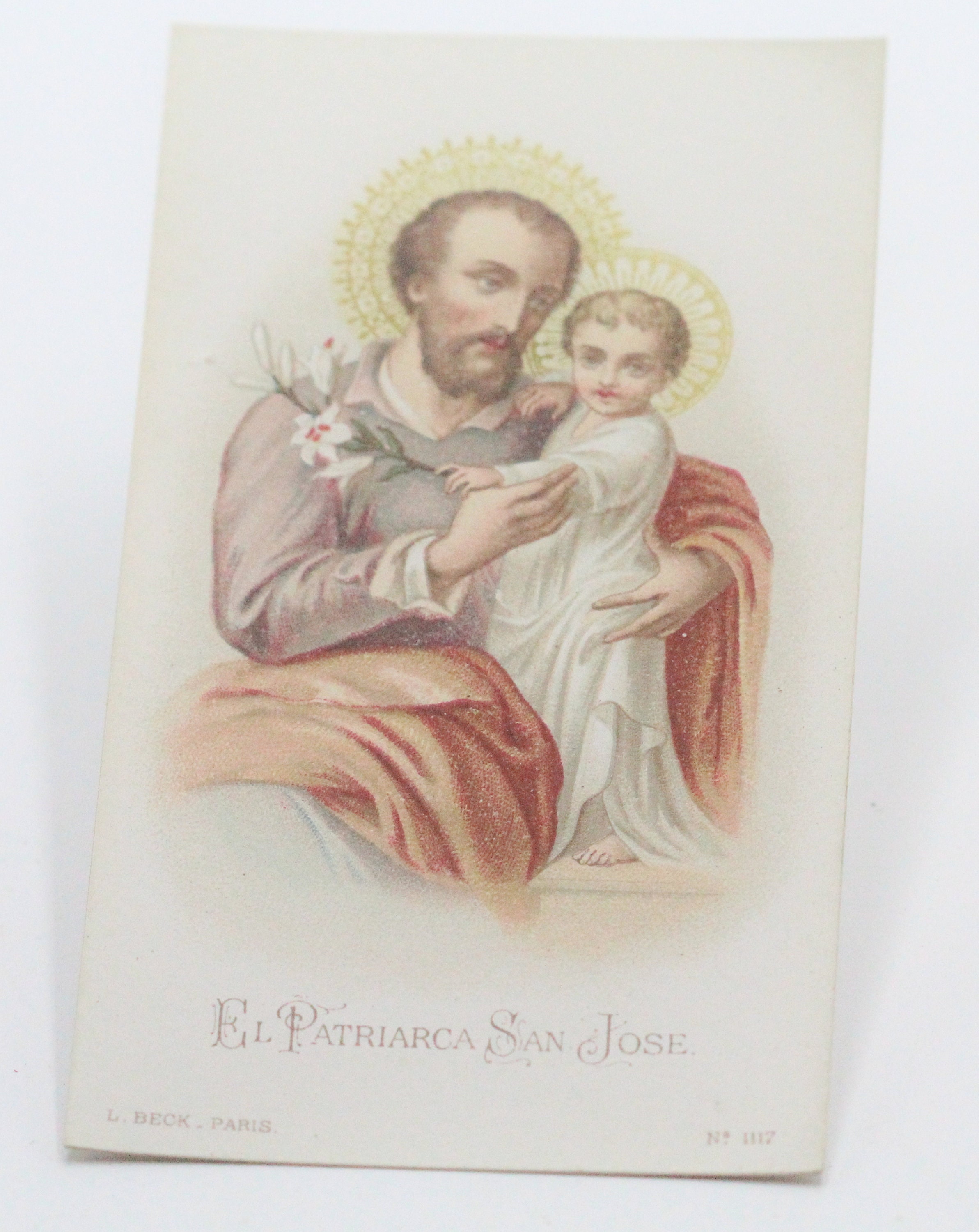 Ancienne Image Pieuse Saint Joseph