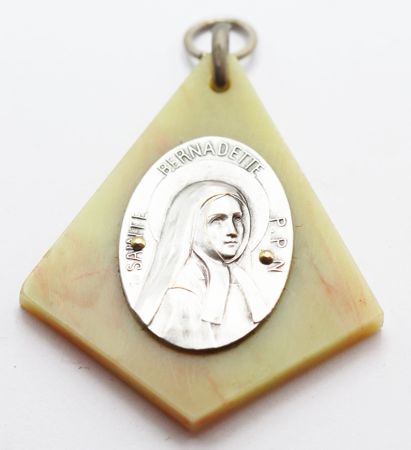Rare Médaille Berceau Sainte Bernadette