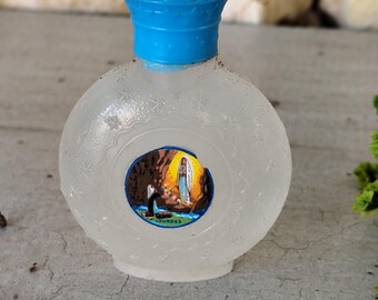 Bouteille D'eau Bénite De Voyage - Petite Bouteille Catholique Avec Croix, Facile à Transporter, Pour église Ou Pèlerinage - 12