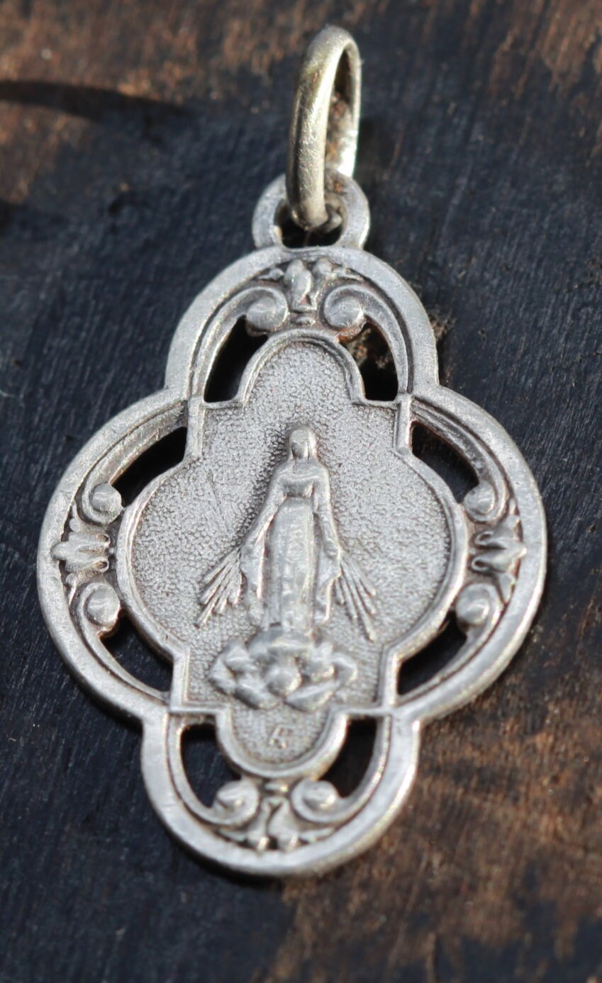 Rare Médaille Vierge Marie