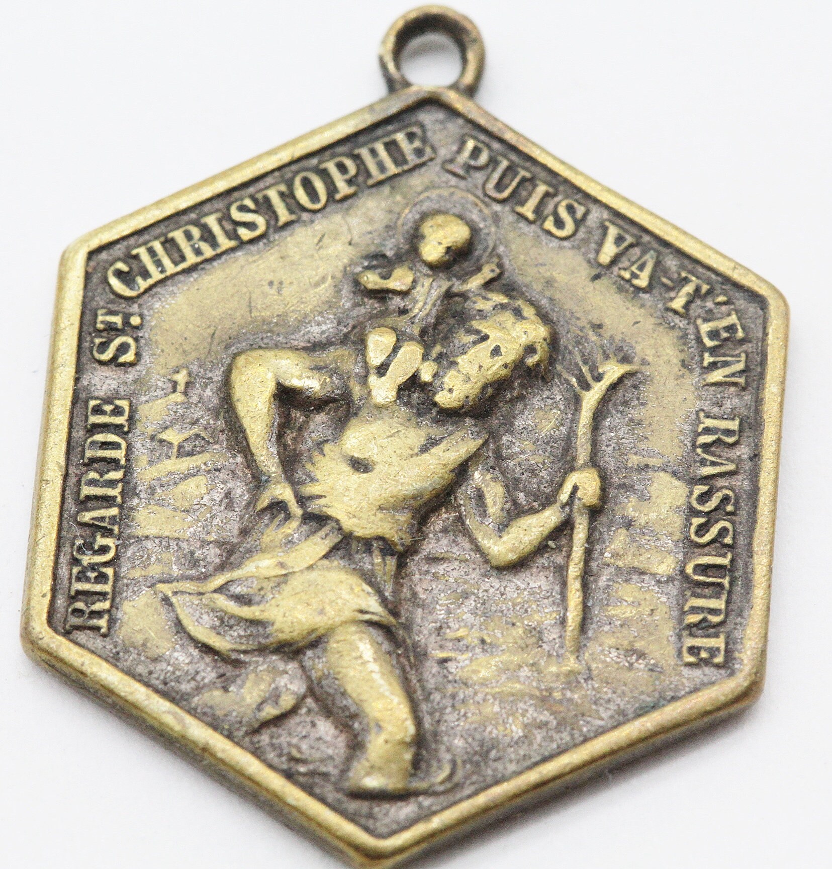 Ancienne Médaille Saint Christophe