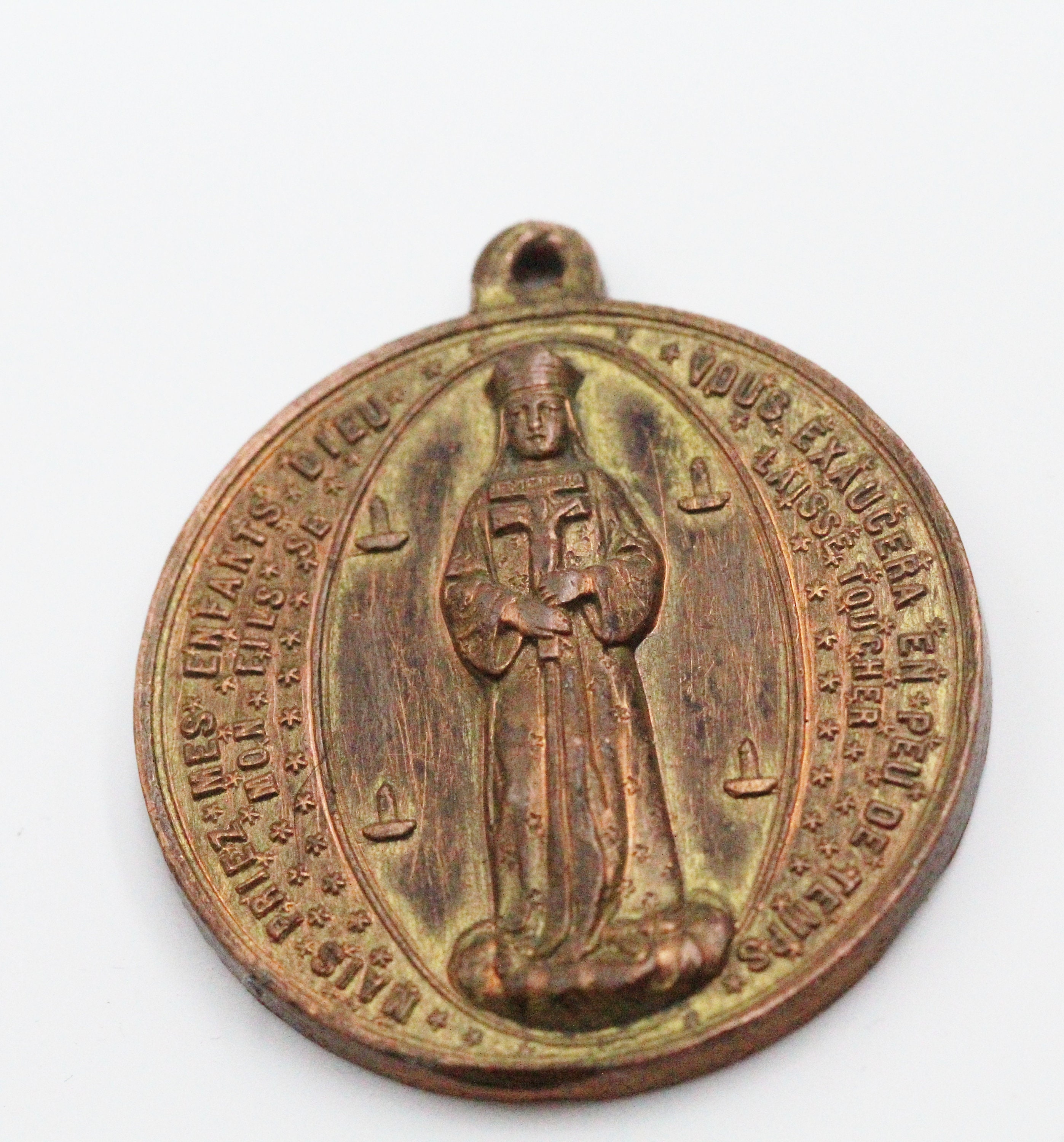Rare Médaille Notre Dame de Pontmain