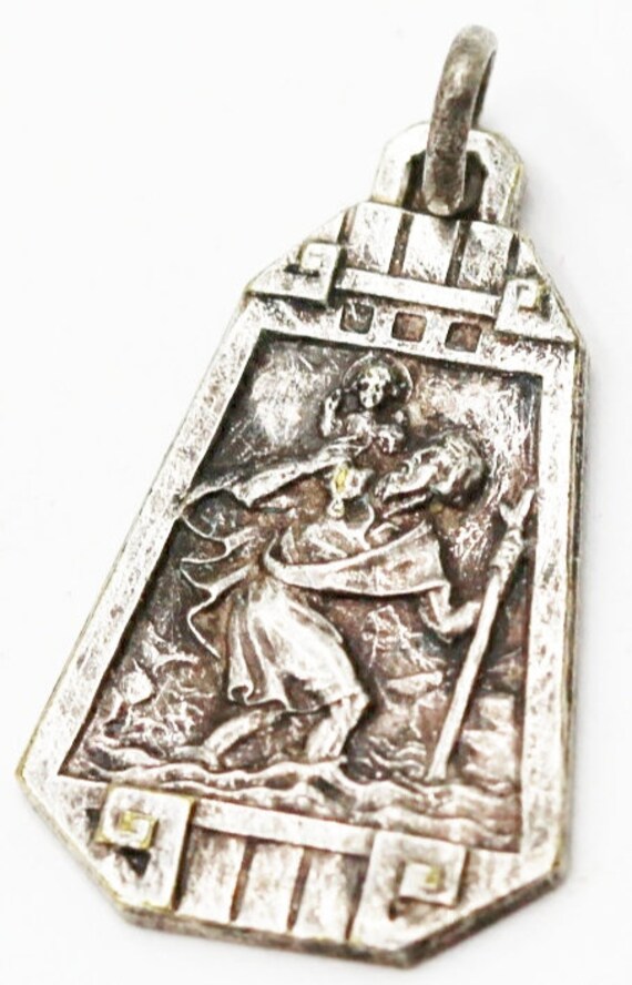 Rare Médaille Saint Christophe