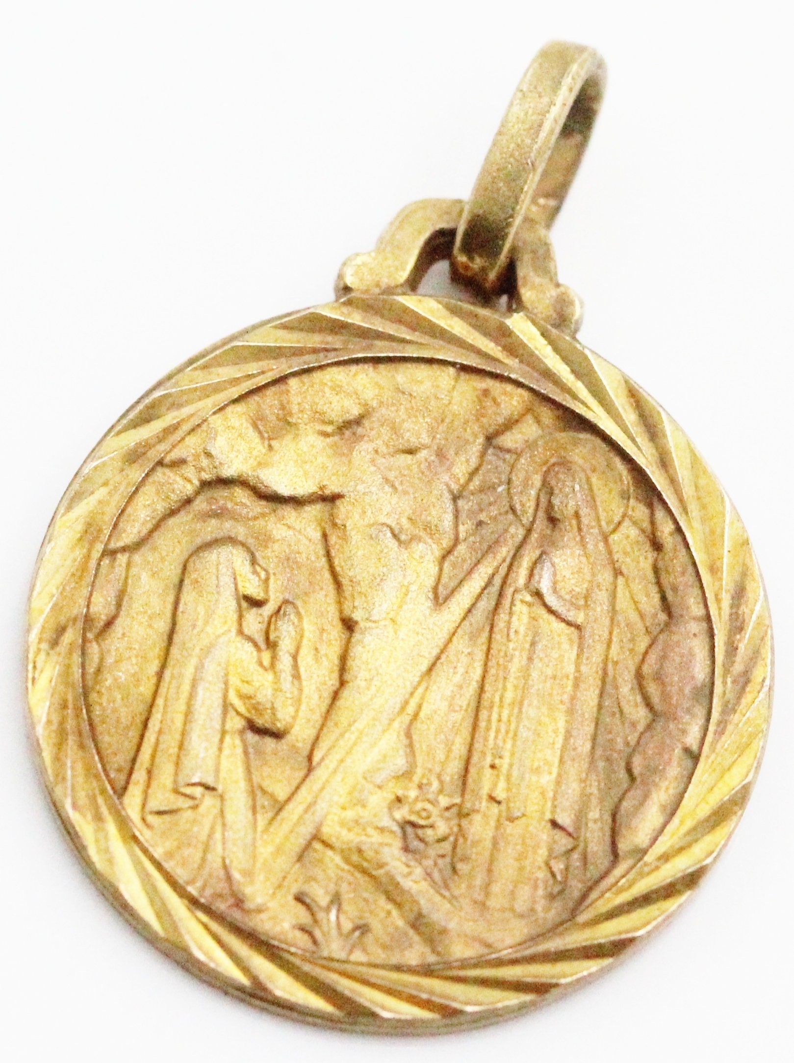 Rare Médaille de Lourdes