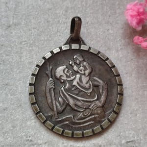 large saint christopher medal