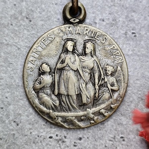 Old religious medal of the Holy Marys of the Sea