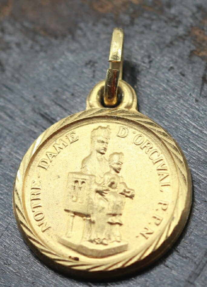 Rare Médaille Notre Dame d'orcival