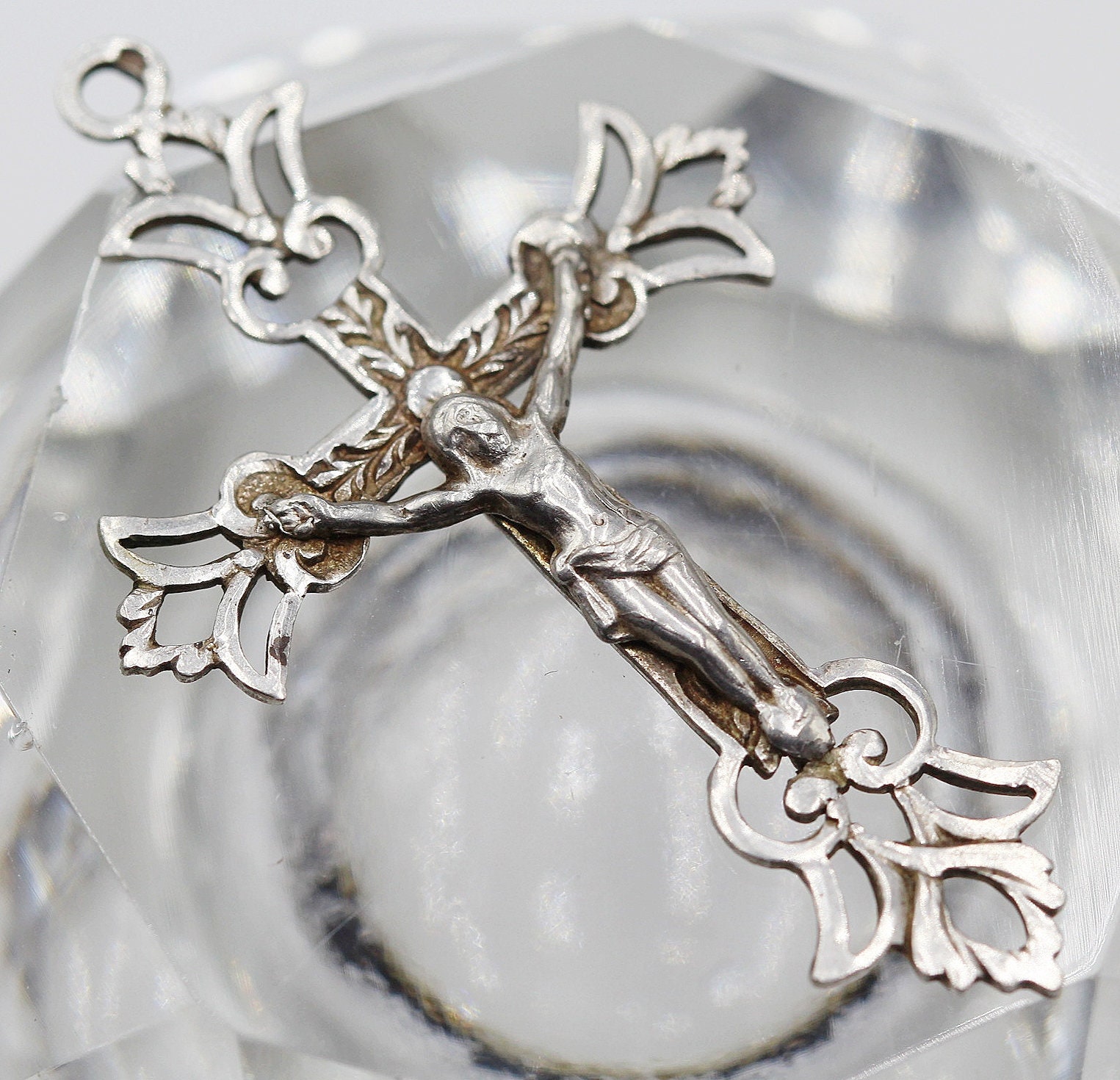 Croix Pectorale en Argent