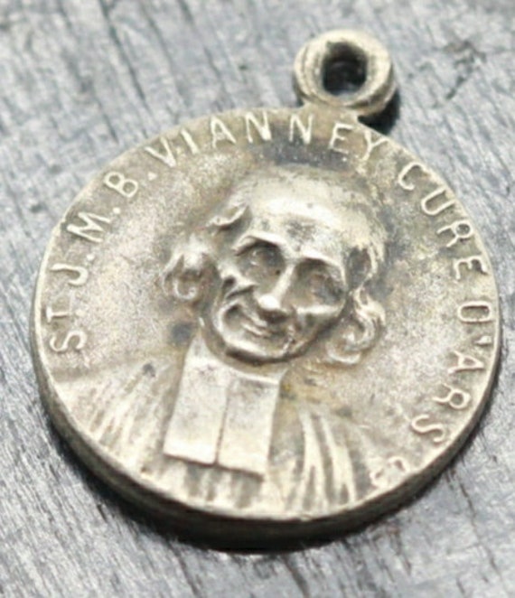Petite Médaille Sainte Philomène et Saint Vianney