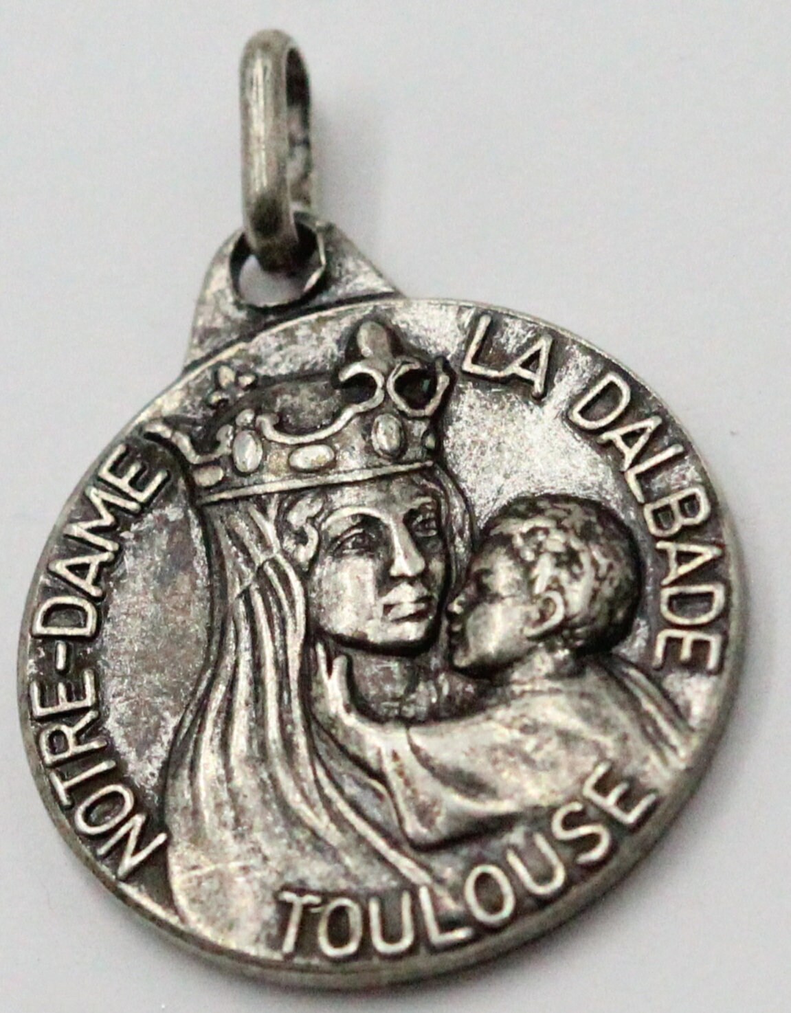 Rare Médaille Notre Dame de La Dalbade Protectrice Des Mères et Enfants