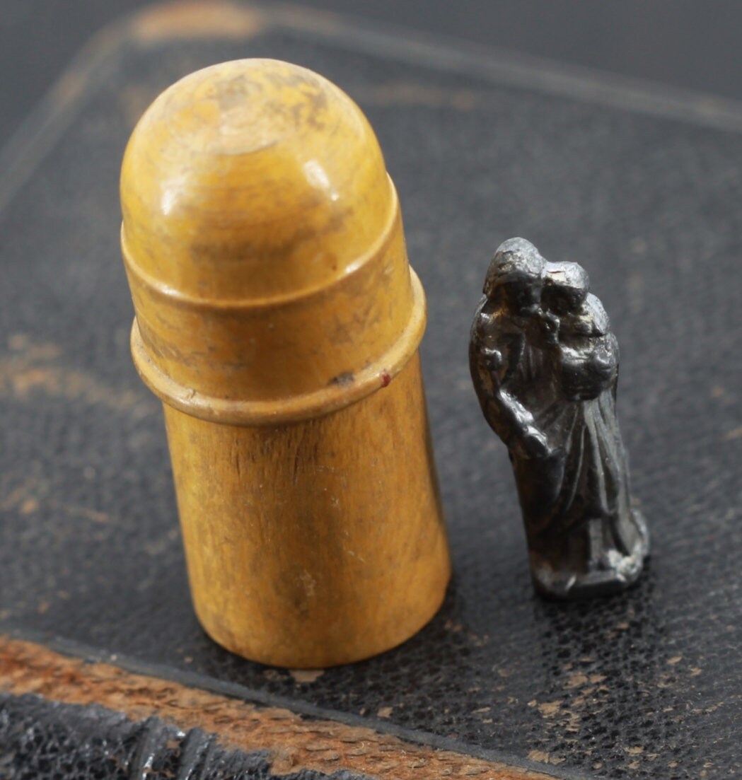 Rare Reliquaire de Voyage Saint Joseph