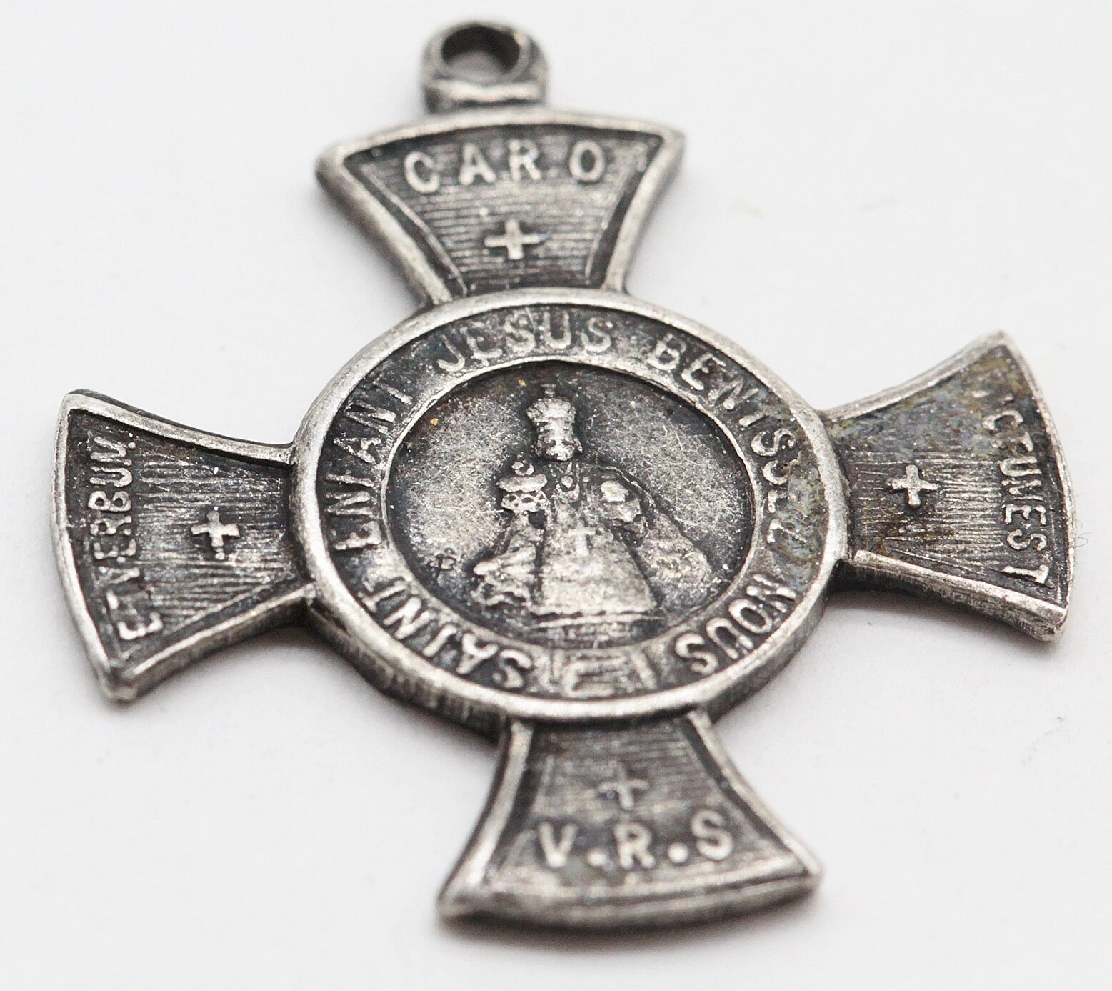 Ancienne Croix Pectorale Saint Enfant Jesus