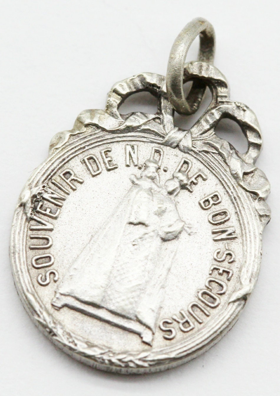 Rare Ancienne Médaille Religieuse Notre Dame Du Bon Secours