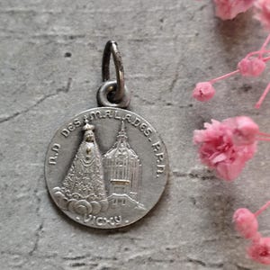 rare our lady sick medal