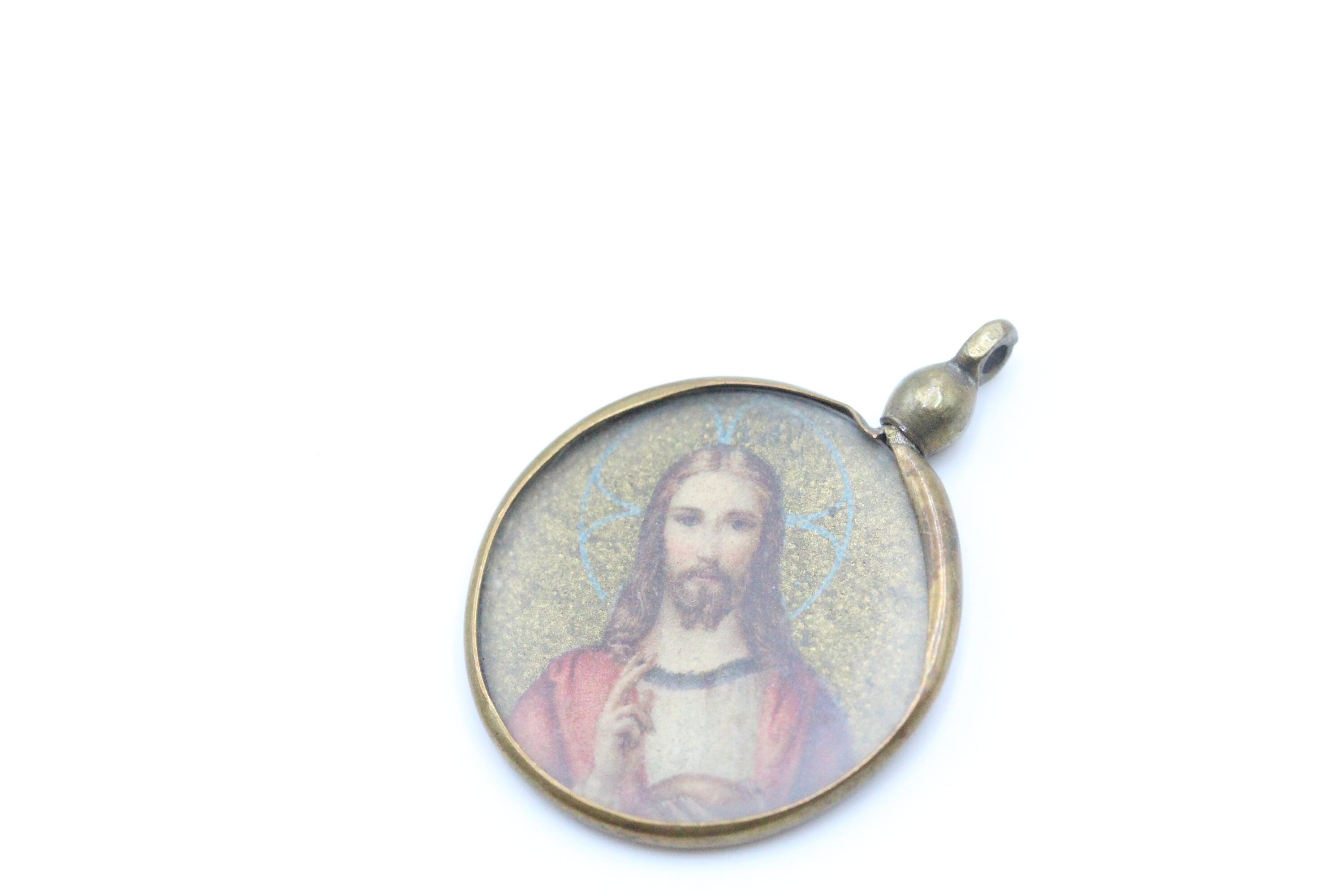 Rare Medaille Jésus Christ Ancienne