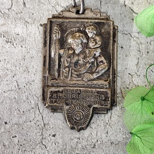 large saint christopher medal