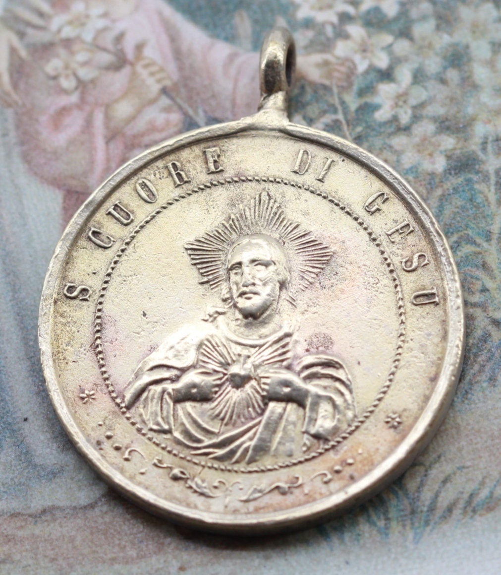 Rare Médaille Jésus Christ