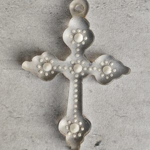 rare ancienne croix en bakélite