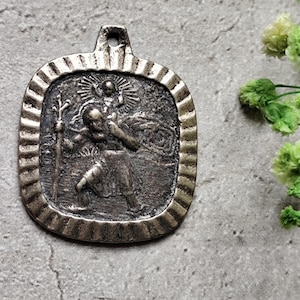 saint christopher medal