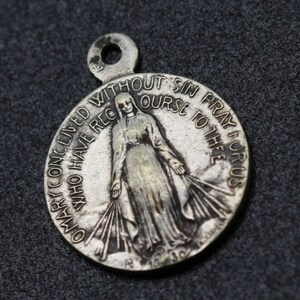 rare Virgin Mary medal