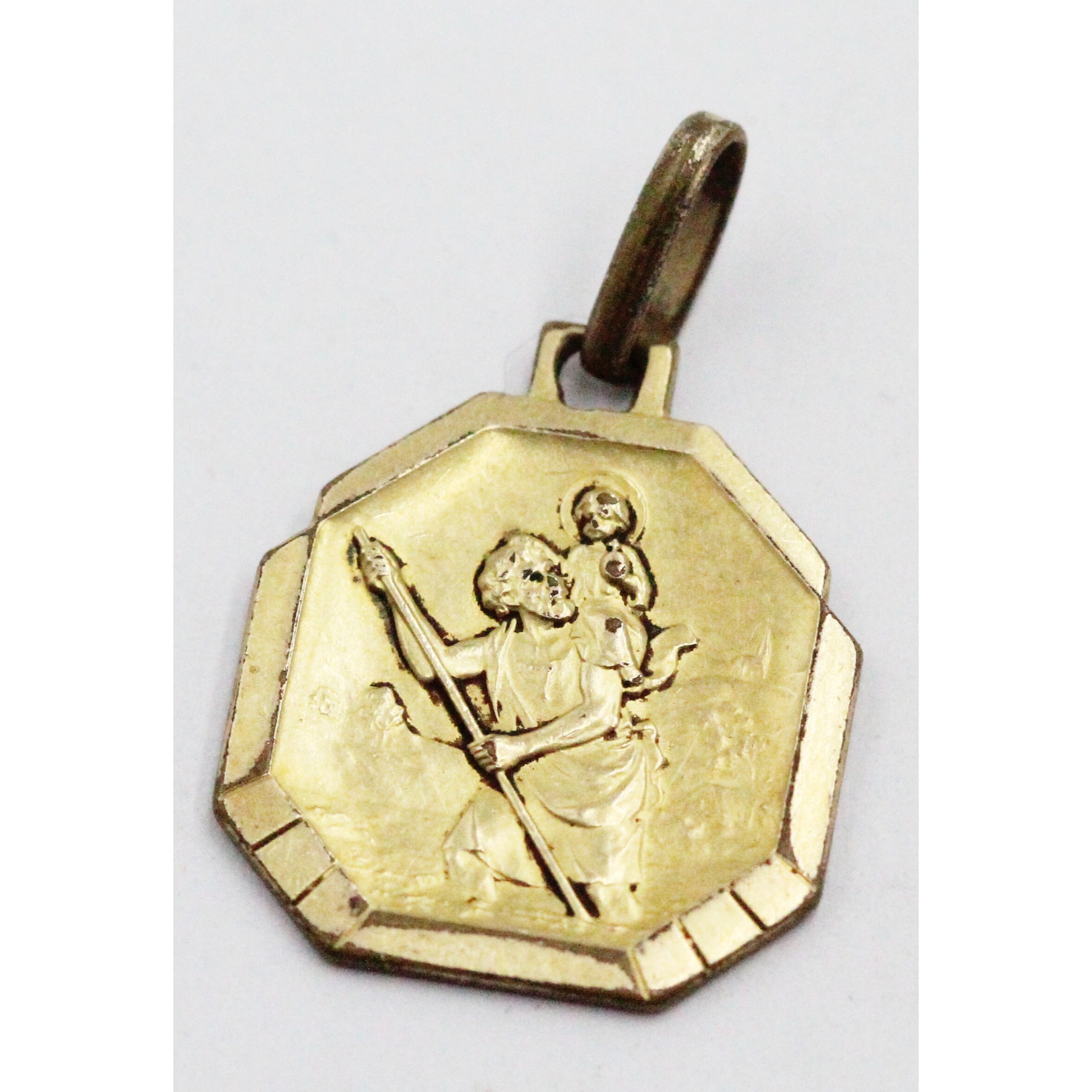 Ancienne Médaille Saint Christophe