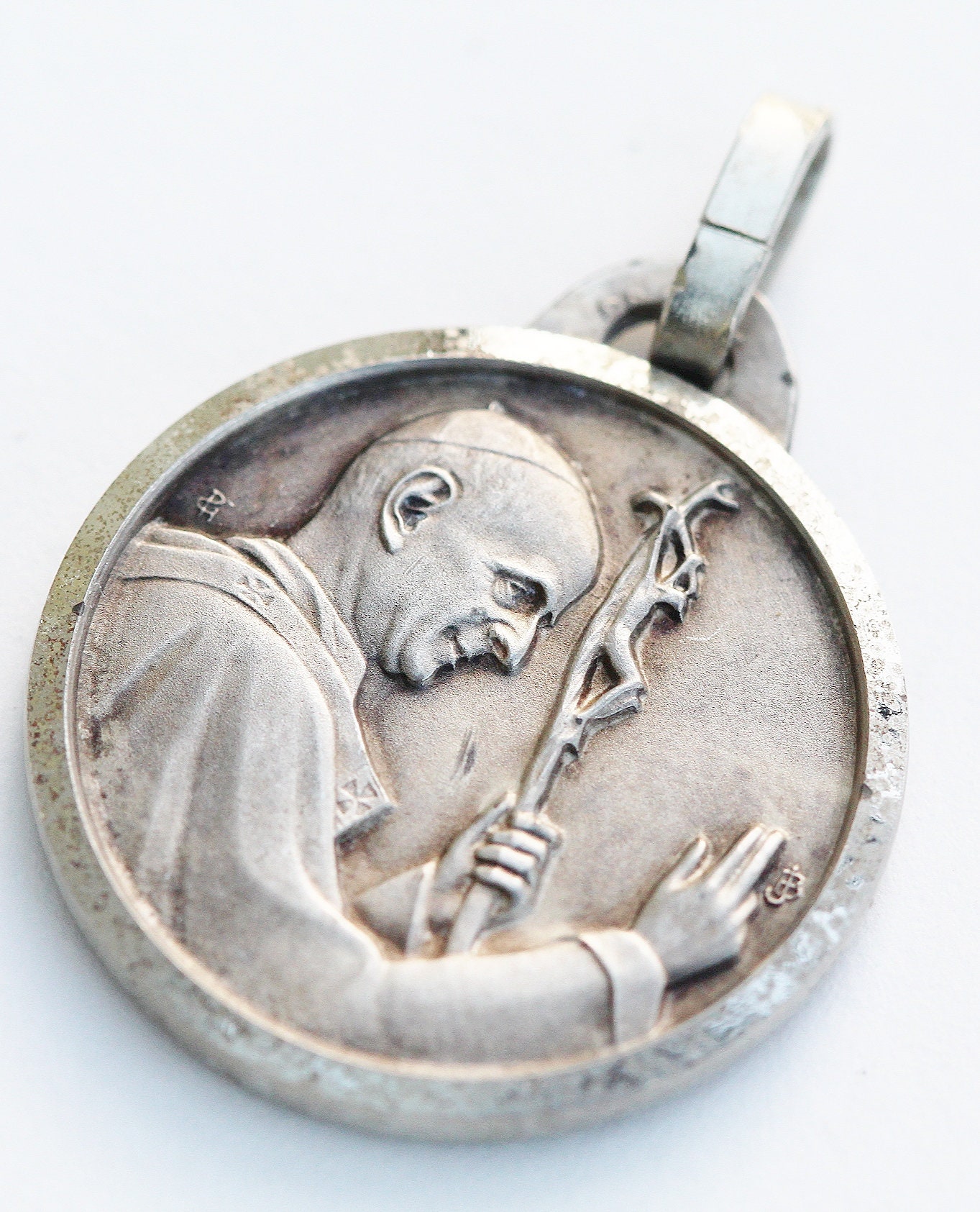 Ancienne Grande Medaille Du Pape Jjean Paul Vi