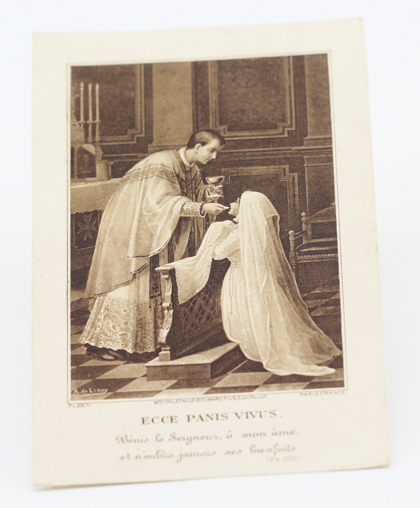 Ancienne Image Pieuse