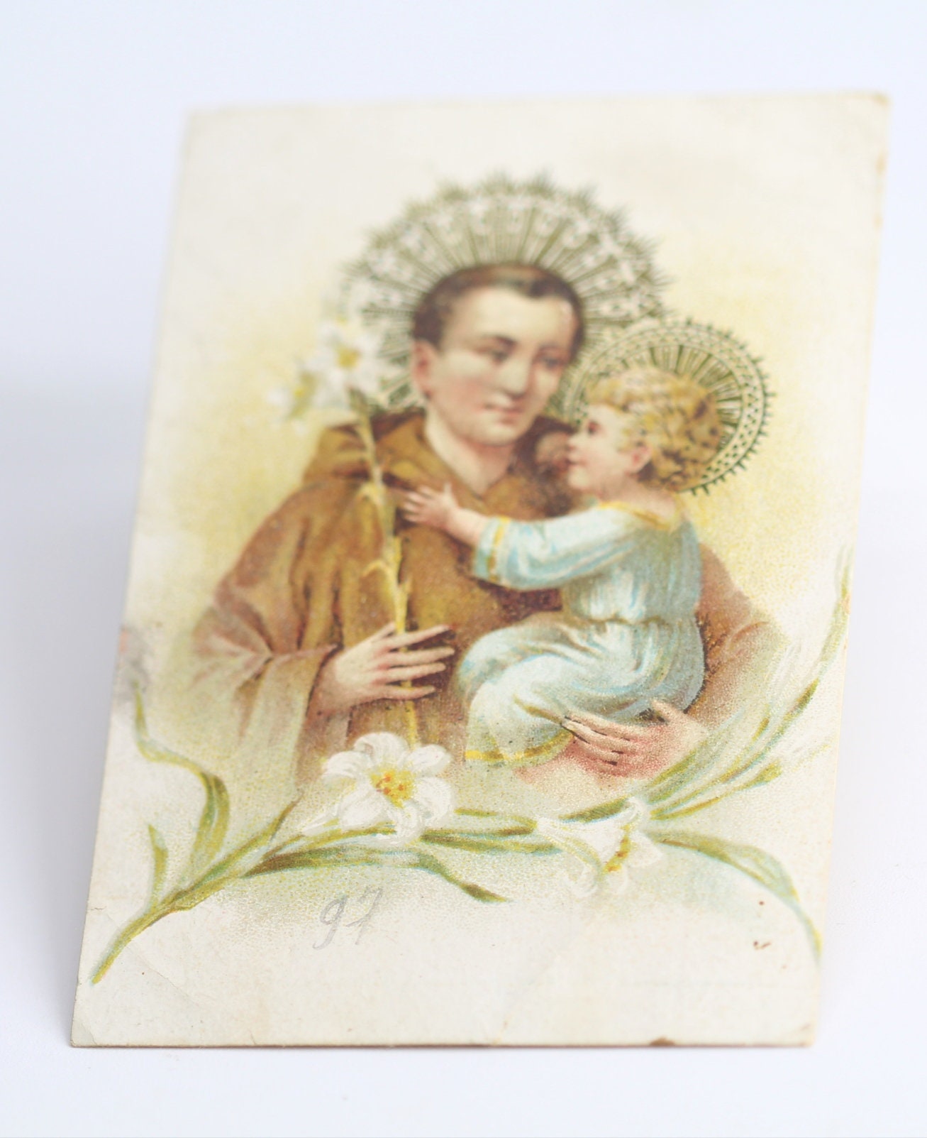 Ancienne Image Pieuse