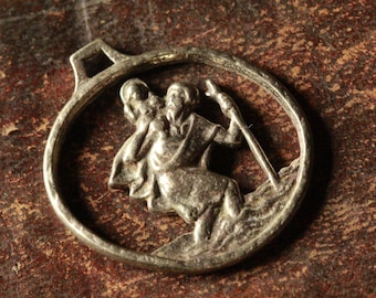 rare médaille Saint Christophe