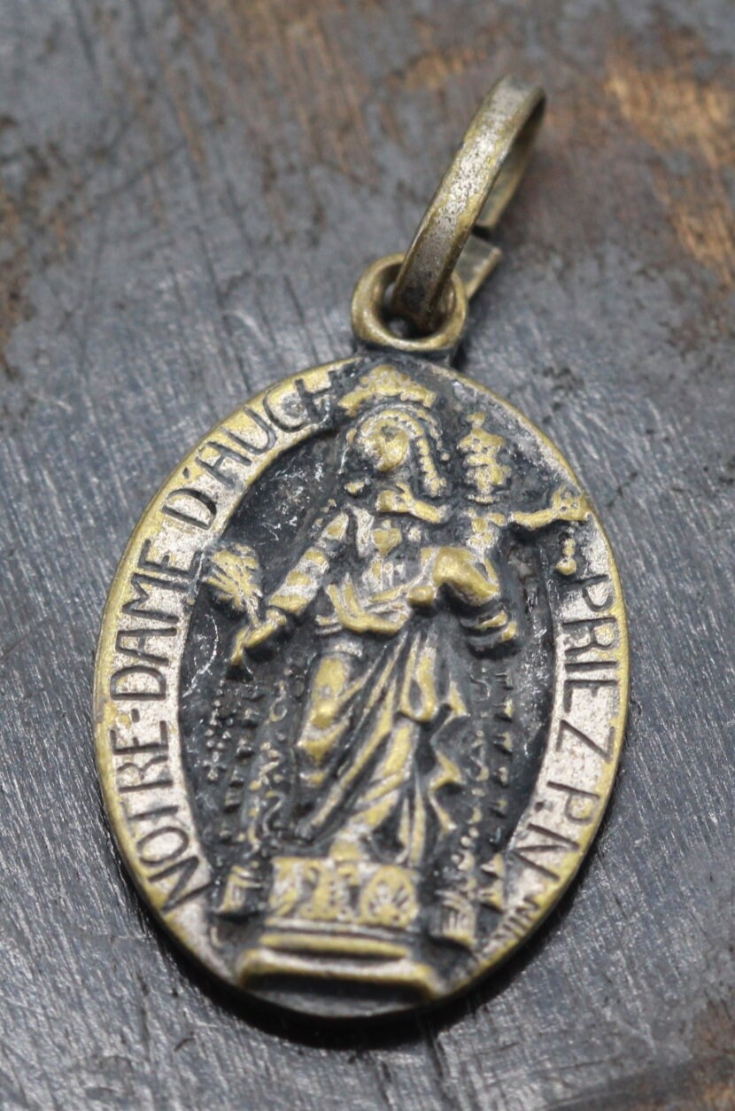Rare Médaille Notre Dame d'auch Par Penin