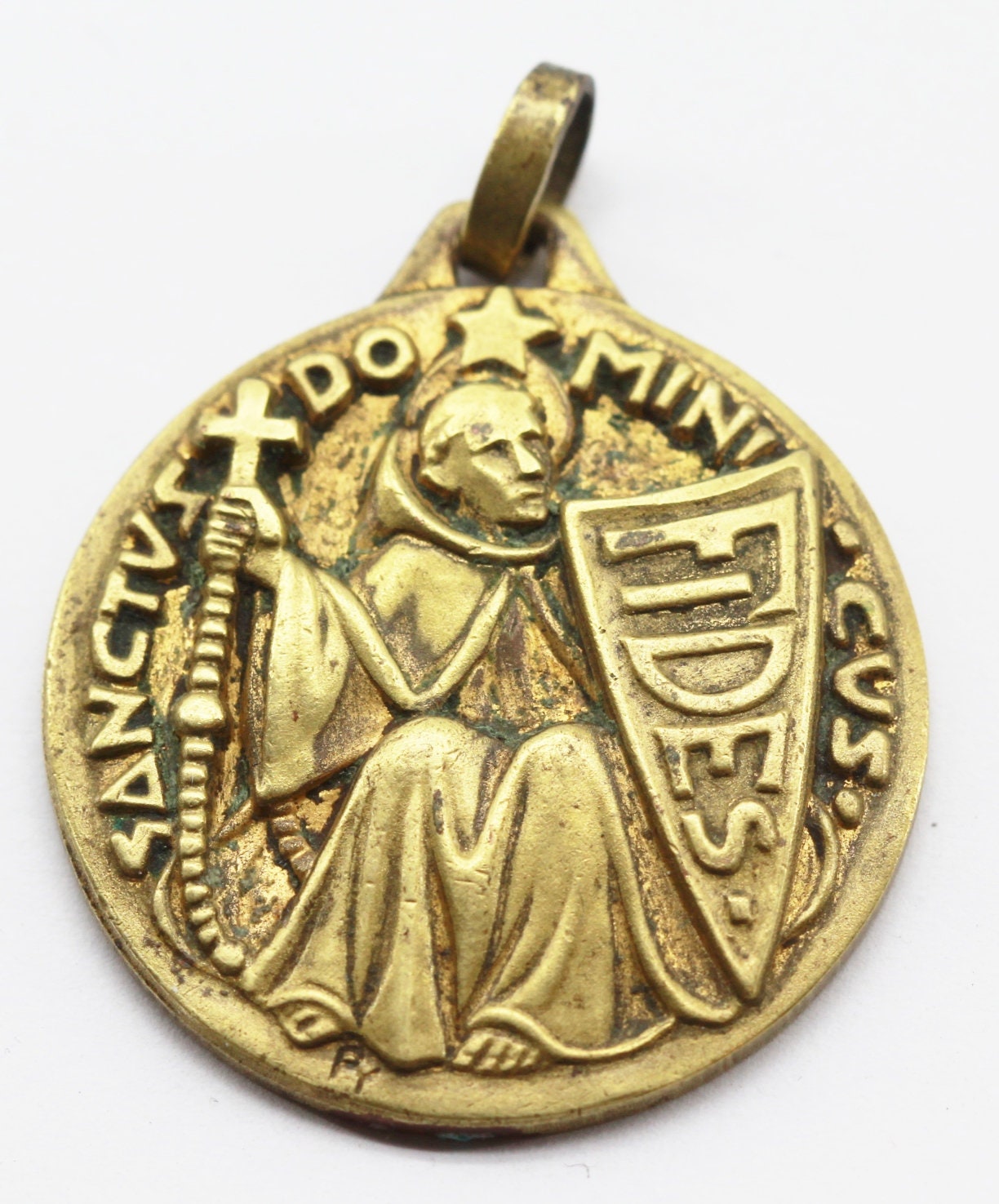 Rare Grande Médaille Saint Dominique de Ferdinand Py